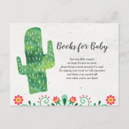 Tacos och Tutus Fiesta Baby Shower Bokar för Baby Vykort