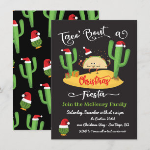 Taco's om julfestinbjudan till Fiesta Inbjudningar