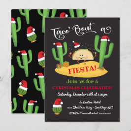 Taco's om julfestinbjudan till Fiesta Inbjudningar