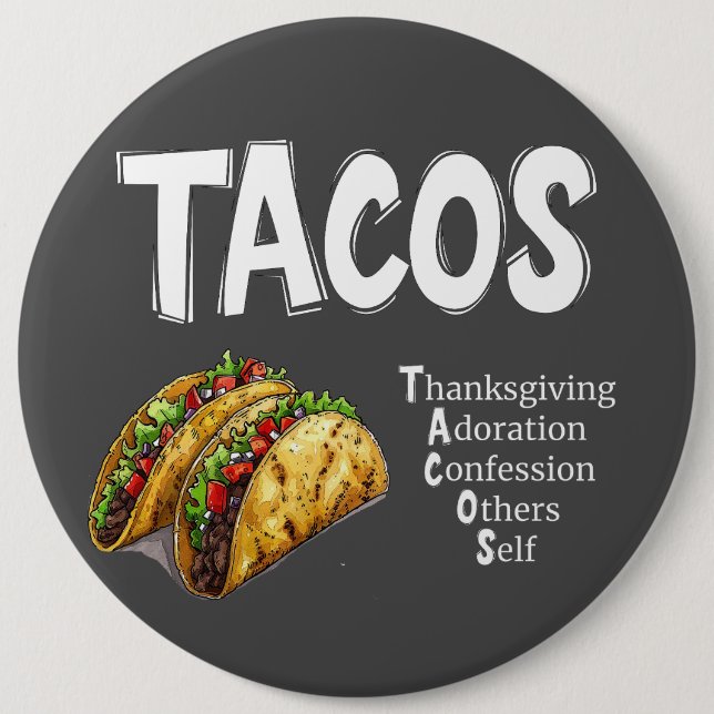 TACOS Prayer-knapp Knapp (Framsida)