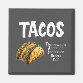 TACOS Prayer Magnet