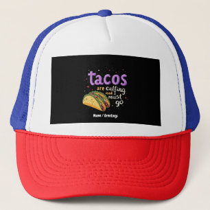 Tacos ringer och jag måste gå en fot keps