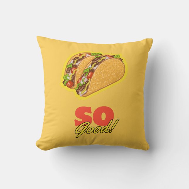 Tacos Så Bra! Kudde (Framsida)