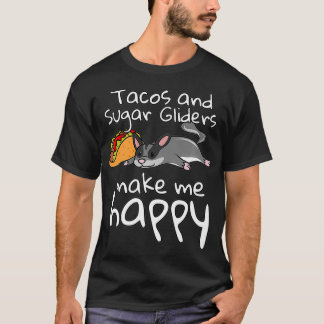 Tacos Sugar Glider Pet Premium T Shirt