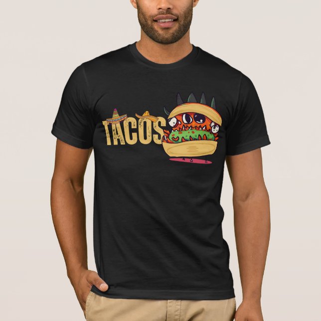Tacos T Shirt (Framsida)