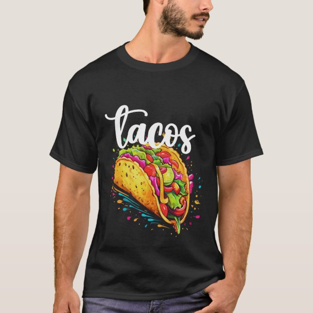 Tacos T Shirt (Framsida)