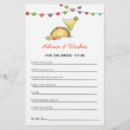 Tacos & Tequila Fiesta duschråd & Önskemål