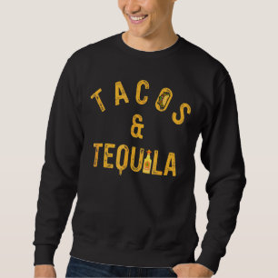 Tacos & Tequila Taco Sayed Slogan Kärlek Lång Ärmad Tröja