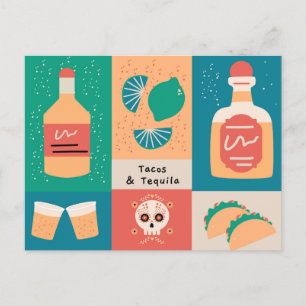Tacos & Tequila Vykort