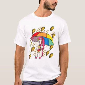 Tacos Unicorn Älskare Umbrella T Shirt