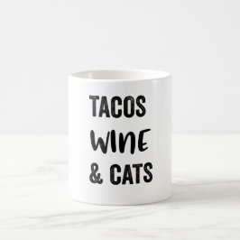 Tacos Vin och Cats Kaffemugg