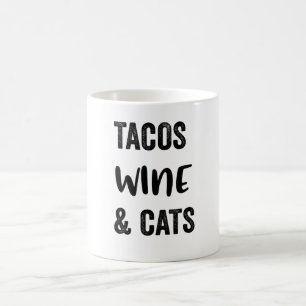 Tacos Vin och Cats Kaffemugg
