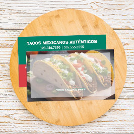 Tacos Visitkort