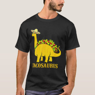 Tacosaurus Cinco De Mayo Funny Taco Dinosaur Funny T Shirt