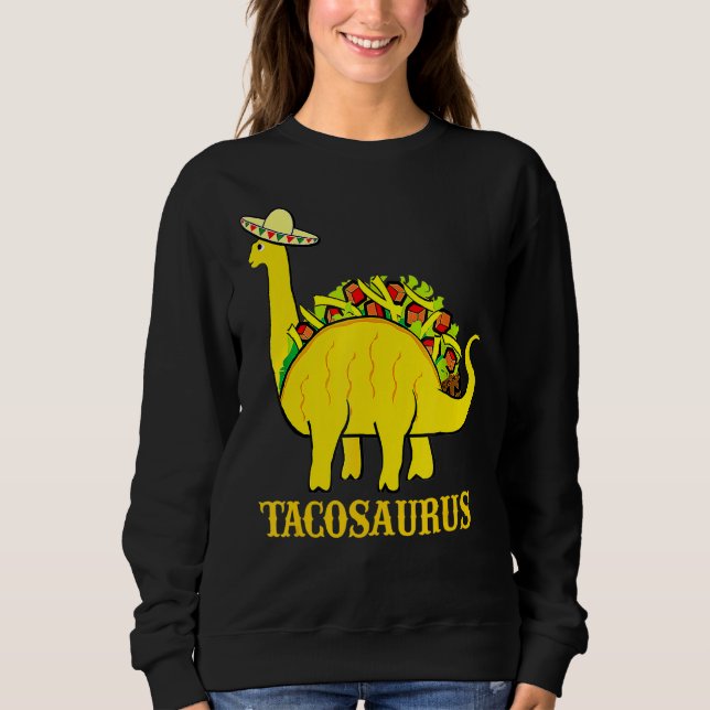 Tacosaurus Cinco De Mayo s Taco Dinosaur 1 T Shirt (Framsida)