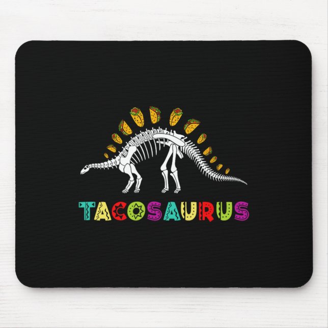 Tacosaurus Cinco De Mayo Shirt Funny Taco Dinosaur Musmatta (Framsidan)