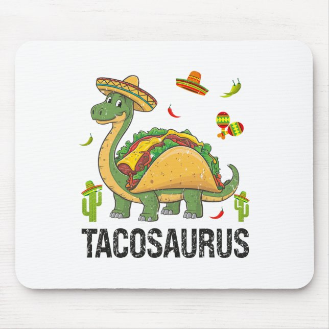 Tacosaurus Dinosaur Taco T Rex Funny Cinco De Mayo Musmatta (Framsidan)
