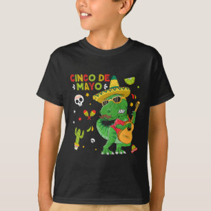 Tacosaurus Rex Cinco De Mayo Småbarn Boy Dinosaur T Shirt