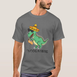 Tacosaurus Rex Dinosaur Taco Kids Cinco De Mayo Pa T Shirt