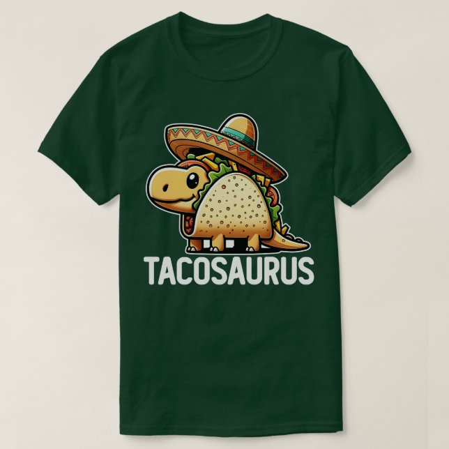 Tacosaurus T Shirt (Design framsida)