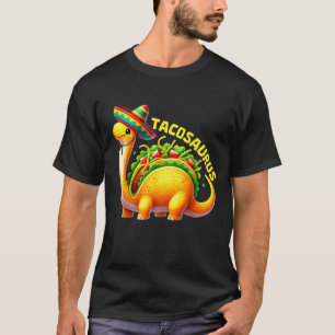 Tacosaurus taco dinosaur dino cinco de mayo t shirt