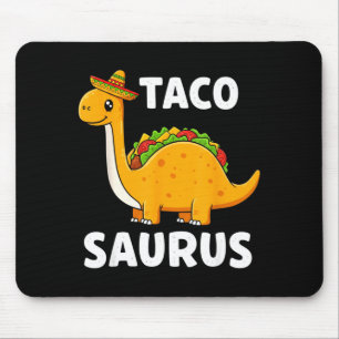 Tacosaurus taco dinosaur t rex skjorta - rolig cin musmatta