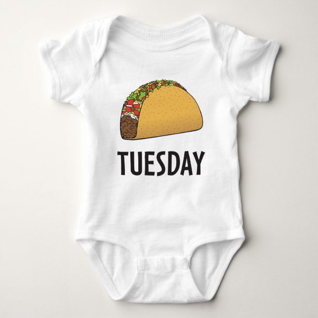 Tacotisdag T Shirt (Framsida)