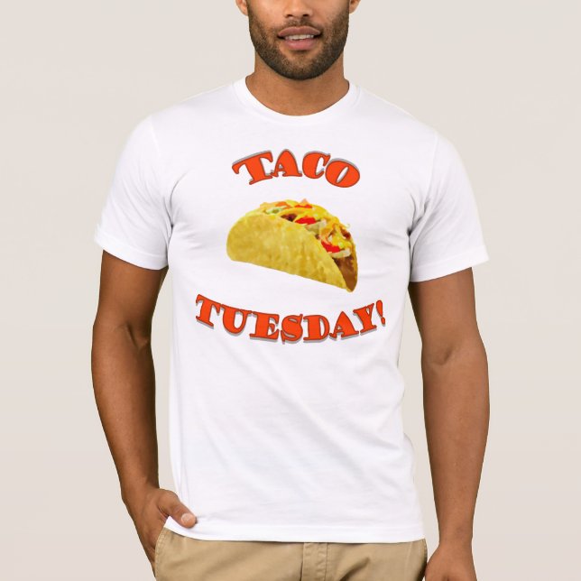 Tacotisdag! Tee Shirt (Framsida)