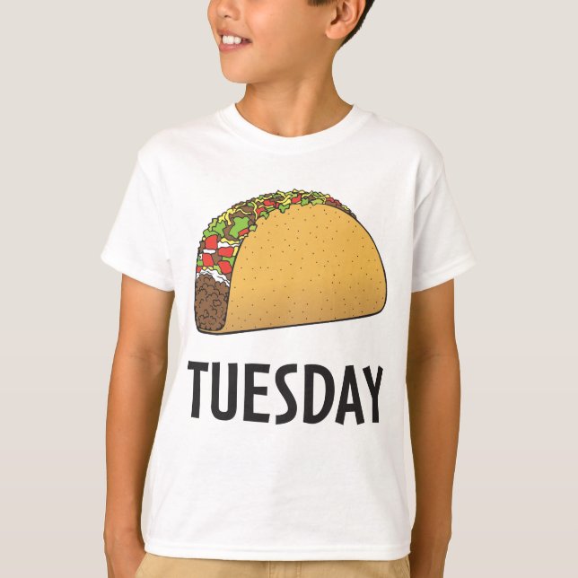 Tacotisdag Tee Shirt (Framsida)
