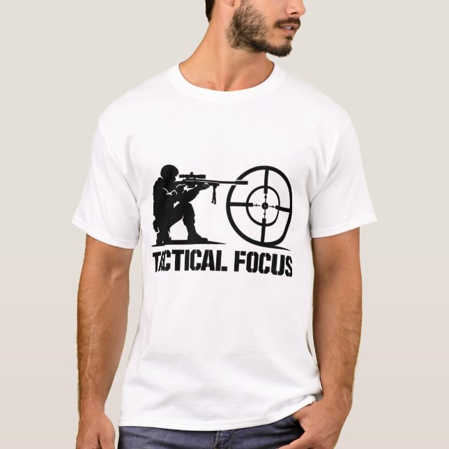 Tactical Focus Sniper Target T-Shirt (Framsida)