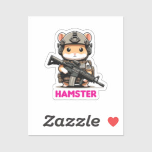 Tactical Hamster Klistermärken