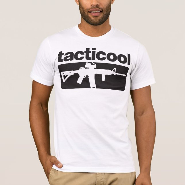 Tacticool - svart t-shirt (Framsida)