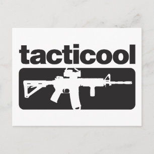 Tacticool - Svart Vykort