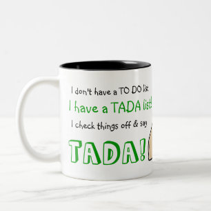 TADA listar Två-Tonad Mugg