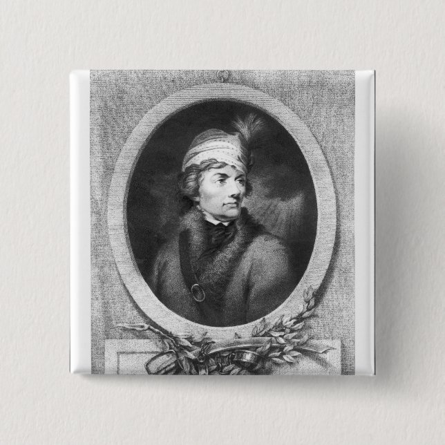 Tadeusz Kosciuszko som inristas av Christiaan Knapp (Framsida)
