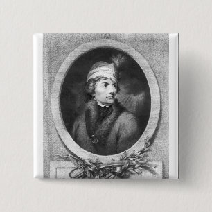 Tadeusz Kosciuszko som inristas av Christiaan Knapp
