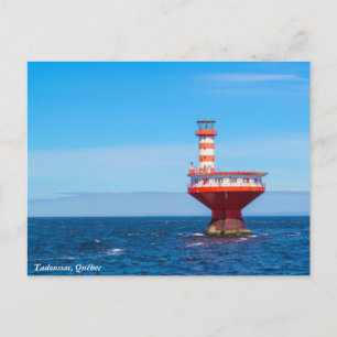 Tadoussac offshore-fyr, Québec-vykort Vykort