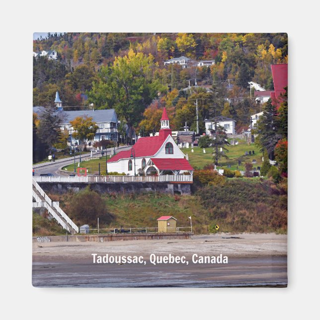 Tadoussac, Quebec, Kanada Magnet (Framsidan)