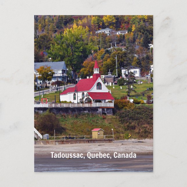 Tadoussac, Quebec, Kanada Vykort (Framsida)