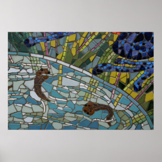 Tadpole Mosaic, 2010 fotot av Derrick W. Black Poster