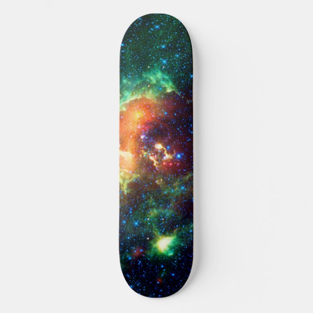 Tadpole Nebula i Auriga Constellation Skateboard Bräda 19,5 Cm (Framsida)