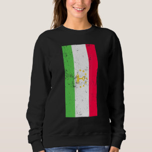 Tadzjikistan, Centralasien, Dusjanbe Distress-Flag T Shirt