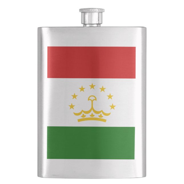 Tadzjikistan flagga fickplunta (Framsidan)