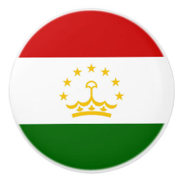 Tadzjikistan flagga knopp