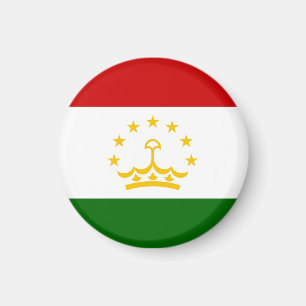 Tadzjikistan flagga magnet