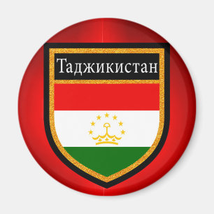 Tadzjikistan Flagga Magnet