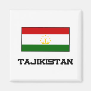Tadzjikistan flagga magnet