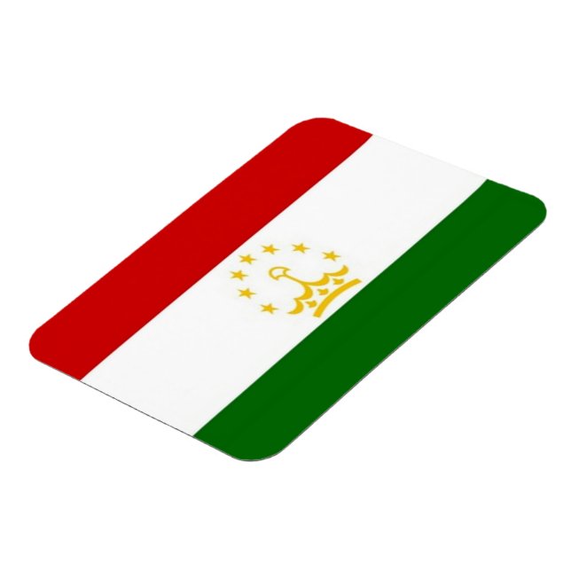 Tadzjikistan - Flagga - Magnet (Vänstra Sidan)