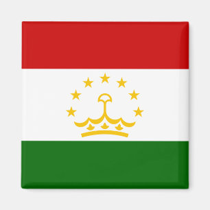 Tadzjikistan Flagga (Tadzjikistan) (Tadzjikistan) Magnet