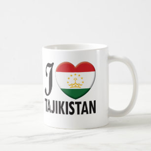 Tadzjikistan kärlek kaffemugg